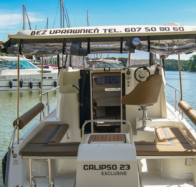 Calipso 23 Exclusive czarter bez patentu